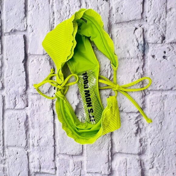 Not for sale…..NWOT Free People Its Now Cool The Frill Tie Eco Bikini Bottom - Picture 6 of 6